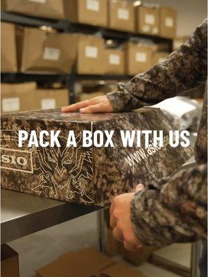 Packing out orders at lightning speed. #ASIOGEAR #ASIO #bowhunting #hunting #deerhunting #camo 