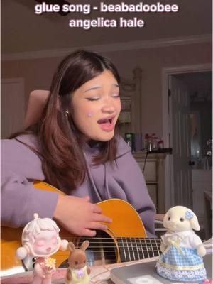 do you guys wanna see more guitar songs? :) lmk!! i’ve been trying to practice a bunch lately 🤍|| #angelicahale #singeroftiktok #singingchallenge #beabadoobee #gluesong #singertok #trend #calicocritters #trinkets #silly #skibidi #vocals #fypシ #voice  @Beabadoobee 