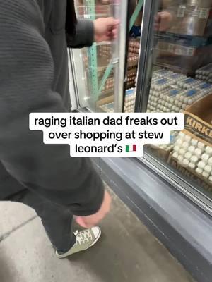 watch til the end 😂💀 @Stew Leonard’s #foryoupage #foryou #fyp #fypp #fypage #fy #viral #rage #funny #raging #italian #dad #theragingitalian 