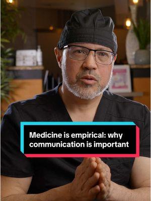 Medicine isn’t exact- communication makes a difference. #healthcare #communication #yourhealthmatters 