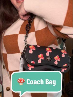 🍄🍄‍🟫🍄@Coach #coachbag #coachunboxing #uniquebags #psychadelic #altstyle #altaccessories 