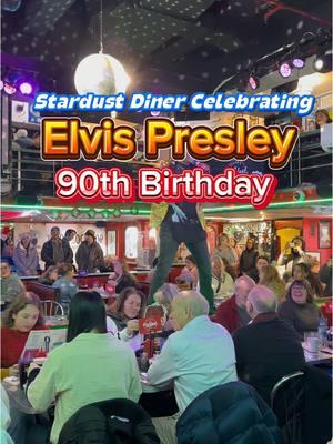 Today I was #invited to @ellensstardustdiner for Celebrating the King of Rock and Roll’s Elvis Presley’s 90th Birthday.  📍1650 Broadway, New York The Blue Hawaiian Shake, a vibrant blue blend of coconut cream, vanilla ice cream and pineapple, complete with a cocktail umbrella is amazing and available for $15. Ellen’s Stardust Diner is open 365 days a year from 7 am to midnight, including all major holidays such as Halloween, Thanksgiving, Christmas, and New Year’s Eve. #thenycwalkingshow #elvis #elvispresley #stardustdinnernyc #ellenstardustdiner #timessquare #timessquarenyc #newyorkcity #nyc #newyork