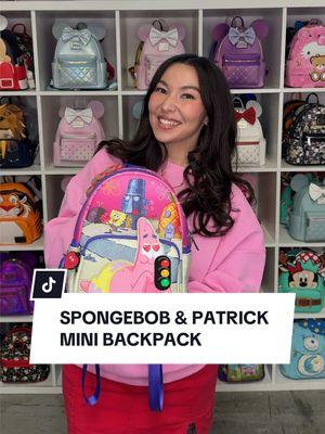 The love is loving! Take a look at this adorable Nickelodeon SpongeBob & Patrick Mini Backpack! 😍✨ It’s in-stock now so let us know what you think about it! #707street #707club #loungefly #nickelodeon #spongebob #patrickstar #ValentinesDay #TikTokShop #SmallBusiness #smallshop 