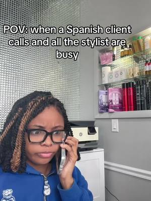 When our Spanish-speaking clients have questions but all the stylists are busy, we’re over here channeling our best multitasking skills like, ‘Un momento, por favor, mientras le consigo ayuda.’ 💬💇🏽‍♀️✨ Because at Salon809, we make sure EVERYONE feels heard and cared for—even during the busiest moments! 🏃🏽‍♀️💨 #CustomerServiceFirst #Salon809Humor #AlwaysHereForYou #DominicanSalon #TeamworkInStyle #Salon809Humor #DominicanSalon #Salon809 #salon809vw 