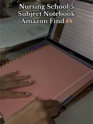 Nursing School Notebook Find on Amazon 🫶🏼 Link On My Bio  #nursingessentials #nursingessentialsamazon #amazonfinds #nursingschool #nursingstudent 