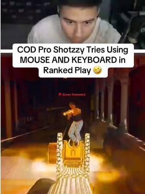 COD Pro Shotzzy Tries Using MOUSE AND KEYBOARD in Ranked Play 🤣 #cod #bo6 #codleague #rankedplay #shotzzy 