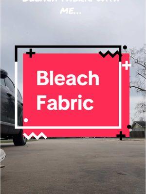 It’s wayyyy too cold for this. #bleach #fabric #burrr 