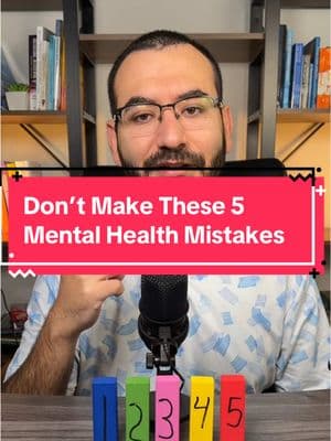 Don’t Make These 5 Mistakes When it Comes to Your Mental Health #MentalHealth #MentalHealthAwareness #mentalhealthmatters #mentalhealthtiktoks #mentalhealthtok #mentalhealthwarrior #whofides #mentalhealtheducation 