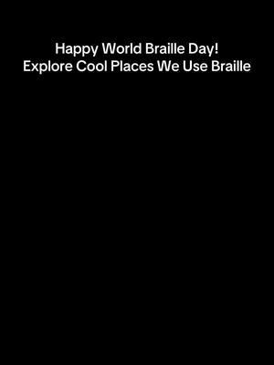 We’re still celebrating #WorldBrailleDay here at the National Federation of the Blind. Oriana Riccobono shows some of the ways that we use #Braille at the Jernigan Institute, our headquarters in Baltimore. Learn more about World Braille Day at www.Braille.Day.   What is one word that comes to mind when you think of Braille?    