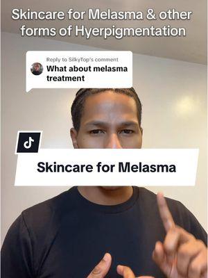 Replying to @SilkyTop Skincare for Melasma and any other form of dark spots and hyperpigmentation! #melasmatreatment #melasmaskincare #darkspottreatment #sunspots #darkmark #unevenskintone #morningskincare #nightskincare 