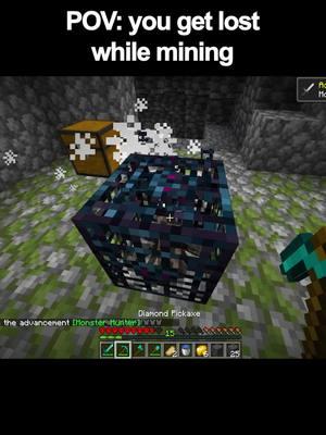 POV you get lost while mining #Minecraft #gaming #girl #vs #boy #minecraftmemes #funny #meme #fyp #midmysticx