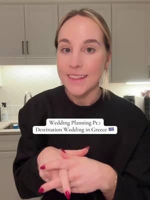 Eeeep!! So excited to share our wedding planning journey 💒 #wedding #weddingplanning #bride #2025wedding #2025bride #greecewedding #greekwedding 