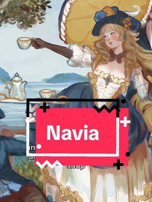 Replying to @mitsupyrope I love how this one turned out 💛 #navia #naviagenshinimpact  #genshinfanart #fontaine #frenchrococo #rococoaesthetic #Leharc #paintingtimelapse 