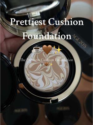 Cappuccino pls? ☕️  I am so obsessed 🤎✨ @age20s_global  #age20s #cushionfoundation #foundation #makeup #kbeauty #kbeautymakeup #age20cushion 