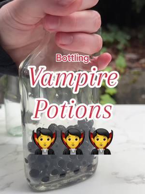 Making some of my Vampire themed decrorative potion bottles! #potion #potions #potionbottle #potionshop #potiontok #fantasy #art #fantasyart #vampire #bookshelfdecor #vampires #vampiretok #medievaltiktok #medieval #twilight #vampirediaries 