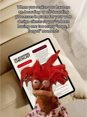 Good thing I made you a free Client Workflow Checklist that’s step-by-step, super easy to follow and will make your processes smoother than ever. 🎯 #webdesignerlife #webdesigner #branddesignstudio #webdesign #wordpressdesigner #showitwebdesigner #squarespacedesigner 