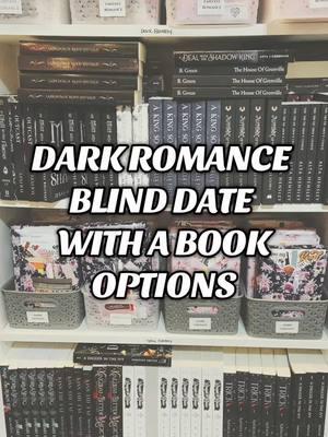 Here are some dark romance, blind date with a book options We currently have in stock #blinddatewithabook #bookdate #darkromance #januarytbr #spicybooktok📚 ##darkbooks