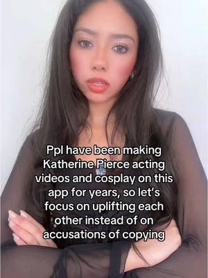 Nobody is copying your Katherine Pierce vids bffr…and there’s room for everyone to make Kathy vids on here #fypシ #fyp #katherinepierce #tvd #thevampirediaries #tvdposts 