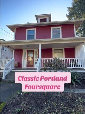 1908 Foursquare with a fabulous modern ADU!! Multi-generational living, passive income, oooh the possibilities. 5 bedrooms, 2.5 bathrooms combined, this one is such a pleaser!  Listed in NE Portland for $995k.  #justlisted #portland #realtor #foursquare #1910 #neportland #classic #portlandrealtor #portlandrealestate #beauty #adu #multigenerationalliving 