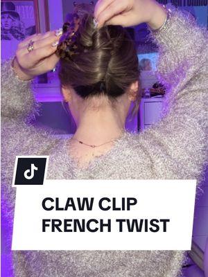 Did you know FLAT CLAW CLIPS were a thing!??😳this is a game-changer. Thx for sharing this cute quick updo @Elies 🫶🏼 ((Clip is in my Amazon picks HAIR category)) #hairtok #easyupdo #clawclip #frenchtwist