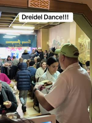 Amazing latke dance at Barney Greengrass in honor of big boys birthday #latke #hanukkah #serverlife #birtbday #barneygreengrass #dance #latkedance 