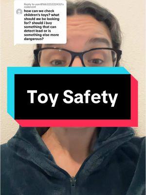 Replying to @user8166325222453 great question!  Home lead tests are not sensitive enough to tell you if toys are safe and there are numerous other ways unregulated children’s toys could be harmful.  You want to look for toys made after 2011 by reputable US companies.  If you go walk into a box store, the toys will all comply with US regulations and be safe when used as intended for the age group intended.  #toys #productsafety #lead #cadmium #leadpoisoning #childrensproducts #amazon #cpsia #leadtesting #lumetallix 