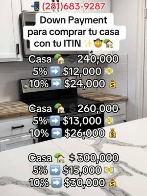 Comencemos tu proceso de compra de casa hoy 🏡🤠🙌 📲 (281)683-9287 #houstonrealtor #realtorlatinaenhouston #realtorenespañol #sueñoamericano #realtorlatina #compracasa #itin #habloespañol #latinasbelike 