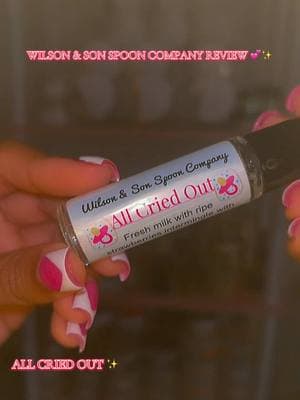 Wilson & Son Spoon Review "All Cried Out" ✨💋 @Wilson & Son Spoon Company #fyp #bodyoil #perfume #fragrance #bodydrops #sotd #fragrancetiktok 