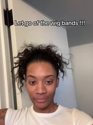 The band got nothing to do with the melt and it’s not keeping your install LET IT GOOOOO !!! #wig #wiginstall #wigband #frontalwig #tips #fyp 