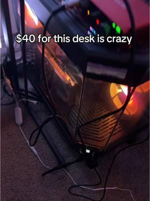 what a crazy deal #Lshapedesk #gamingdesk #gamingsetups #gamingroom #gamingupgrade #tiktokshopfinds #creatorsearchinsight 