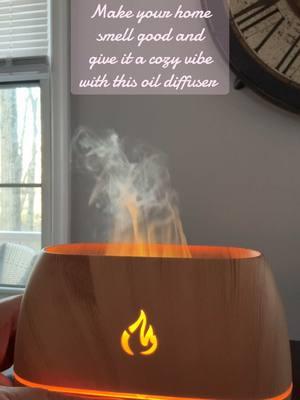 I love this oil diffuser so much that I own 3 #oildiffuser #essentialoils #diffuser #cozyvibes #cozyathome #homesmellsamazing #newyearnewaura #creatorsearchinsights  