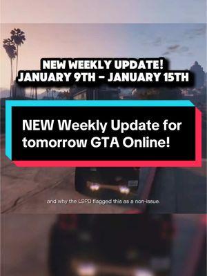 NEW Weekly Update for tomorrow GTA Online! CreditInfo:CentralGamingHub #GTAOnline #gta5 #rockstargames #gaming #gtaweeklyupdate 