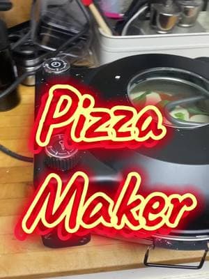 Pizza Maker #pizzamaker #pizzaoven #homemadepizza #pizzanight #kitchenmusthaves #tiktokshopkitchenfinds #newyearsale #tiktokshopnewyearnewaura 