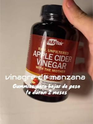 Son muy buenas si quieres bajar de peso #applecidervinegar #applecider #applecidergummies #vinegar #fyp #gummies #bloating #longervideo #tiktokshopmadebuyit #TikTokShop #tiktokshopfinds #paratii #fyp #nutriflair##vinagredemanzana @NutriFlair® 