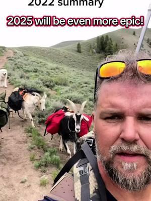 I have a ton of packed trips with my goats this year planned.  I’m going to have more free time this year than I have my entire life, so if you like this kind of material and you’re not following me smash that follow button!   #camping #backcountrycamping #goats #fyp #epic 