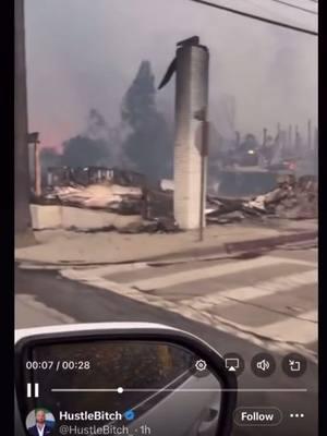 This is devastating. The entire Pacific Palisades village has been burnt. My friends homes and schools have burned down. This is video footage showing Starbucks, Ralphs and Gelson all gone.💔##pacificpalisades##pacificpalisadefires##wildfires##pacificpalisadesvillage