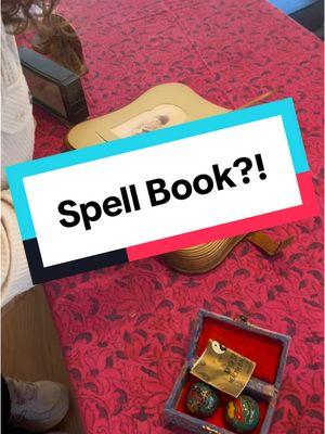 Spell Book? #estatesale #estatesalefinds #spellbook #thrift #connecticut #ct 