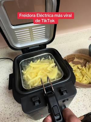 Freidora eléctrica de aceite #freidoraelectrica #fries🍟 #pukomc #pukomcfryer #freidoradeaceite 