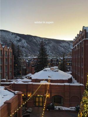 winter in aspen ❄️ #stregis #travelvlog 