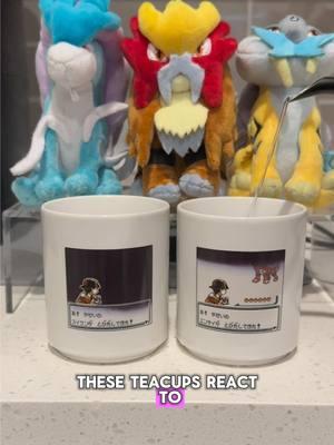 How neat are these 25th anniversary Pokemon Gold and Silver changing tea cups??? 😮 These were exclusive to Pokemon Center Japan and unfortunately sold out, fingers crossed for a restock! 🤞  #pokemontiktok #pokemongold #pokemonsilver #nostalgia #gameboy #retrostyle #pokemoncenter #japan