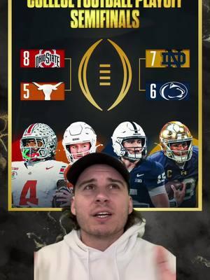 College football playoffs Semi Finals #worstbets #college #fyo #CollegeFootball #football #cfb #cfb #playoff #playoffs #collegefootballplayoff #collegefootballplayoffs #ohiostate #texas #pennstate #notredame #nationalchampionship 