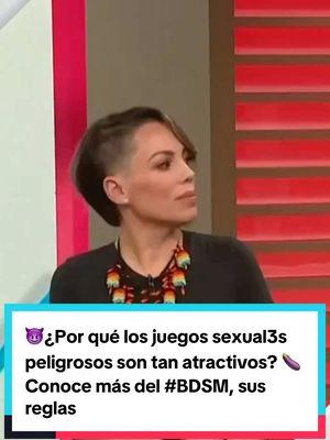 😈¿Por qué los juegos sexual3s peligrosos son tan atractivos? 🍆 Conoce más del #BDSM, sus reglas, límites y riesgos desde la óptica de la psicóloga Jennifer Flórez y la influencer @temptationnena, #LaMesaCaliente 🔥.