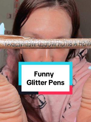 Replying to @pandillstephanoff I definitely am doing my job right if I have haters for literally NO REASON🤷🏻‍♀️😂 #glitterpens #funnyquotes #hilarious #ballpointpen #funnytiktok #tiktokshopfinds #hatersmakemefamous 