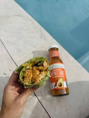 Who else could eat buffalo chicken wraps every day and not get sick of them? #primalkitchenpartner Simple and delicious using Primal Kitchen buffalo sauce AND ranch (optional). #primalkitchen @Primal Kitchen Foods Find Primal Kitchen at your local grocery store, I pick mine up at Target. Or shop primalkitchen.com using my code CALLIE20