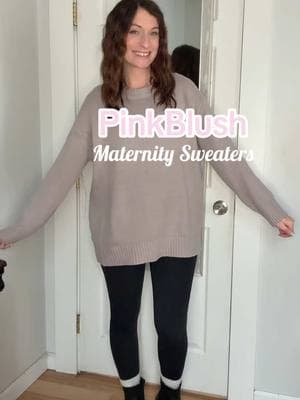 Sweaters linked on my LTK 💗@PinkBlush Maternity #prettyinpinkblush #pinkblushmaternity #gifted #sweater 