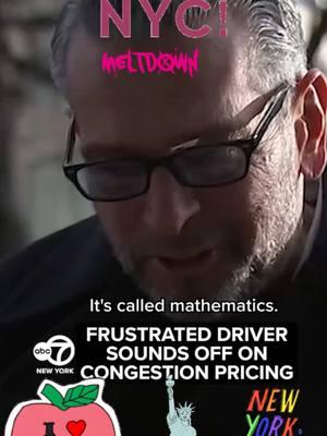 #iykyk New Yorkers are having trouble adjusting to new realities🤣 However I’m not sure it’s a good idea to confess your ongoing crimes on the local news! #nyc #congestionpricing #nycmeltdown #meltdown #localnews #confessionsession #disorderlyconductcharge 