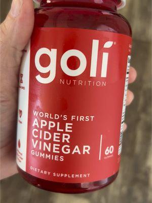 @Goli® Nutrition #Goli #golinutrition #cidervinegar #gummies 