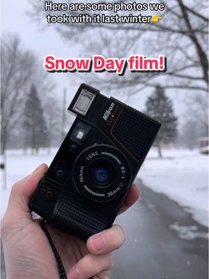 Been saving this roll for a snowy day! #film #thedarkroomlab #filmphotography #foryou #snowday #snow #filmcamera 