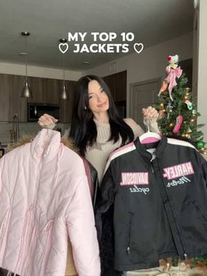 My top 10 jackets ♡ #top10 #jackets #coats #furcoat #vintagecoat #vintagejacket #thrifted #mymummadeit #bow #bowpuffer #pufferjacket #winterfashion #y2k #y2kjacket #lizziemcguire 