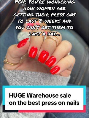 Think you can’t have salon looking nails without paying a fortune? Think again!  Our biggest warehouse sale brings these nails down to as low as $6!!!  Comment SALE and the 🔗 will come straight to you!  Curious how these nails are different than others? Comment GUIDE for my free nail tips and tricks! Go ahead and hop over to IG and follow me there too, because, well…you know!  #nailsonabudget #pressonsthatwork #luxurypressonnails #affordablenails #bestpressonnails #salonnails #nailsonfleek 